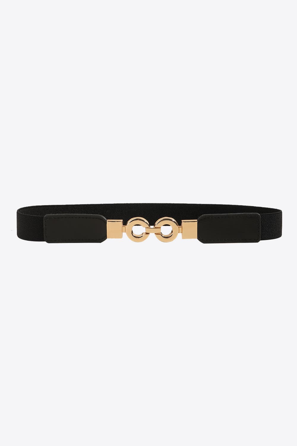 PU Leather Belt Black One Size