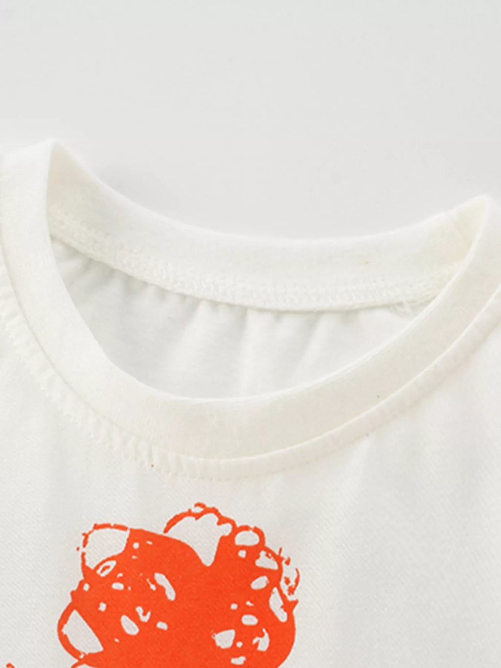 women's children's volcano round neck short sleeve t-shirt - side view
