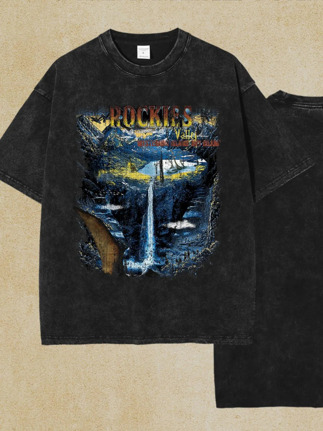 Men's Graphic Round Neck Half Sleeve T-Shirt