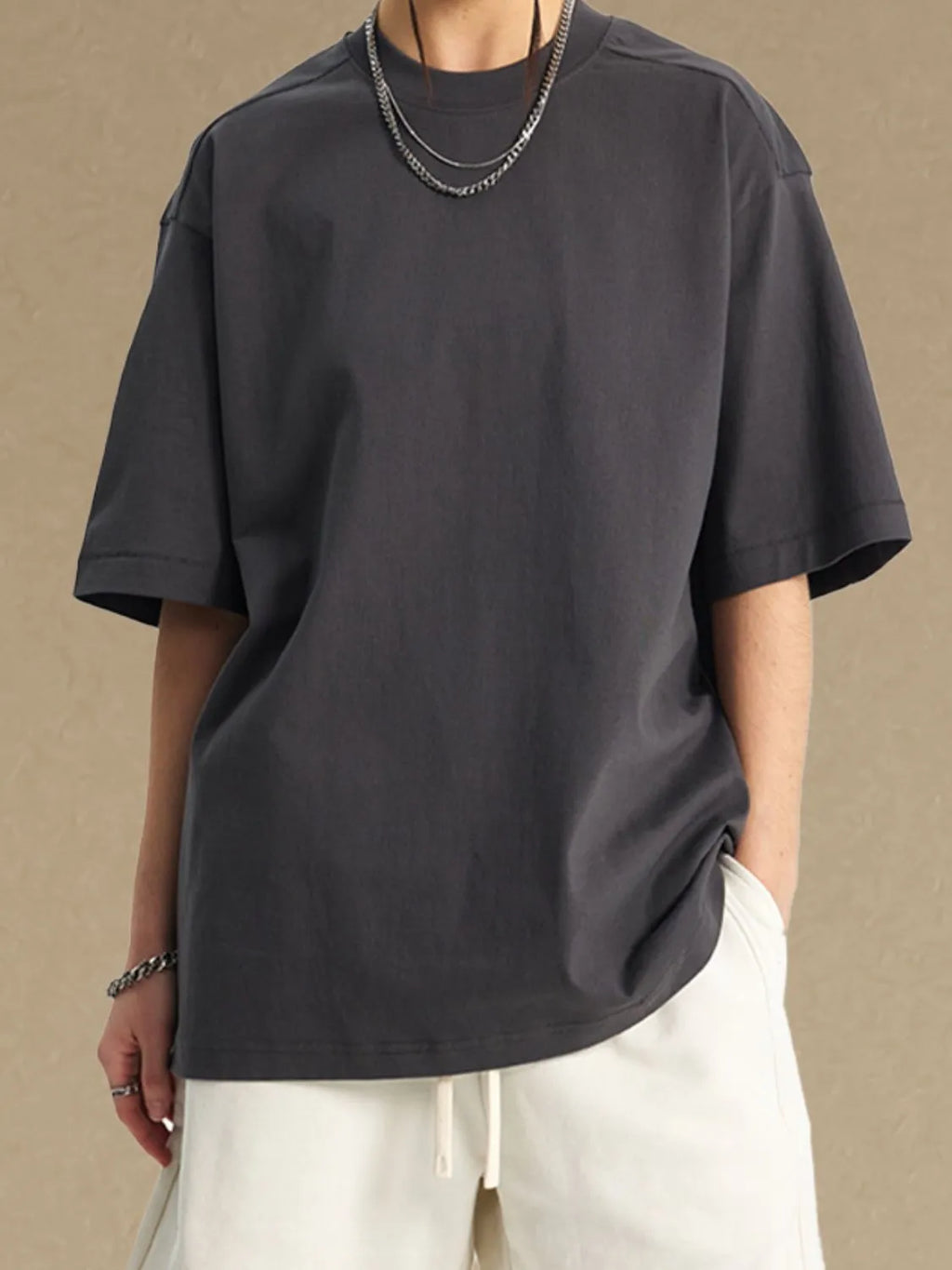Men's Round Neck Half Sleeve T-Shirt