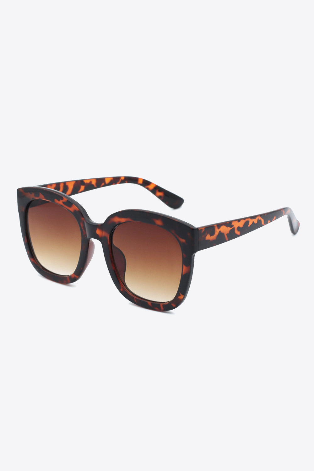 polycarbonate frame square sunglasses shown as apparel