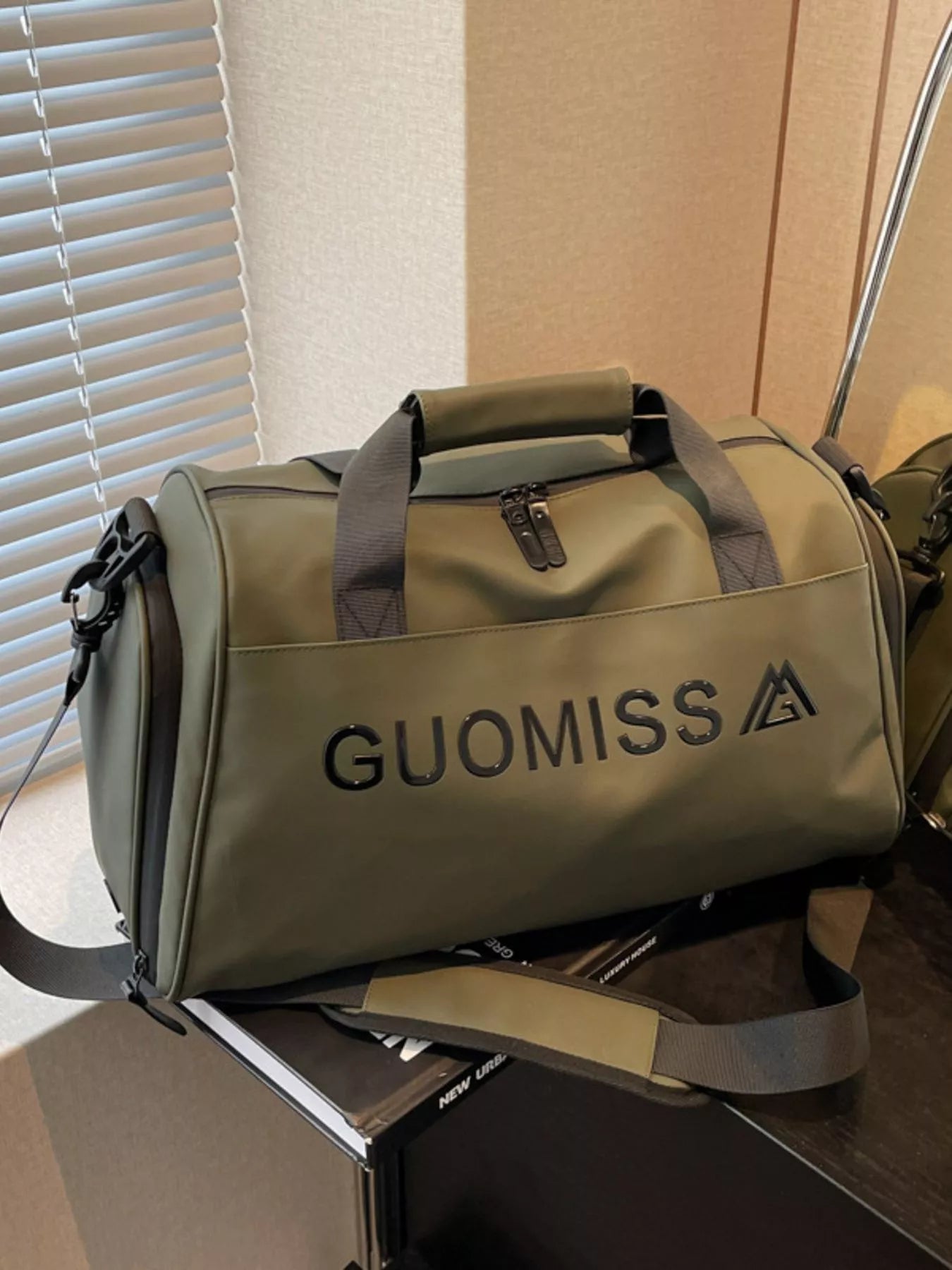 women's canvas travel duffel bag - product detail