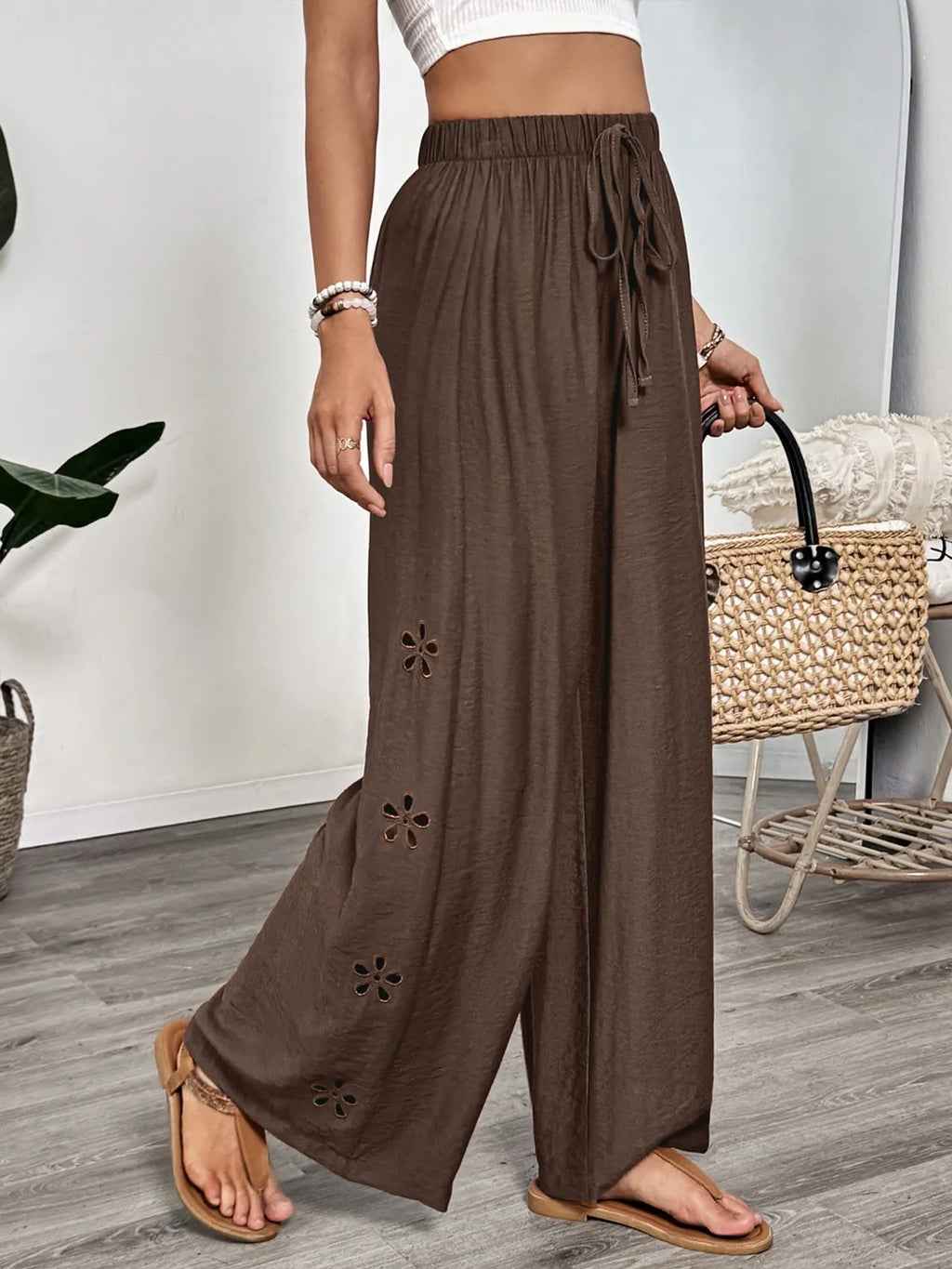 Casual Wide Leg Pants