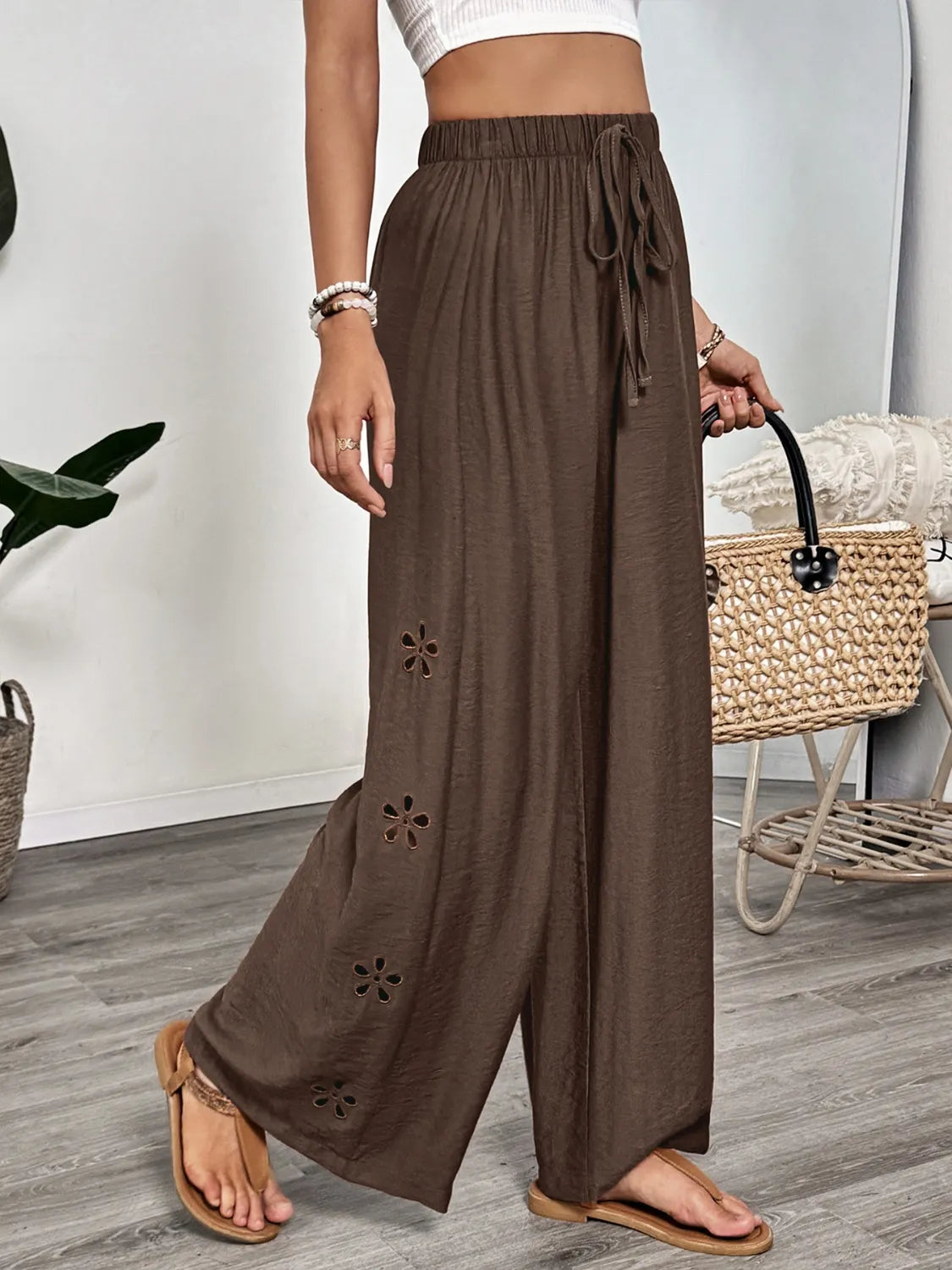 Casual Wide Leg Pants