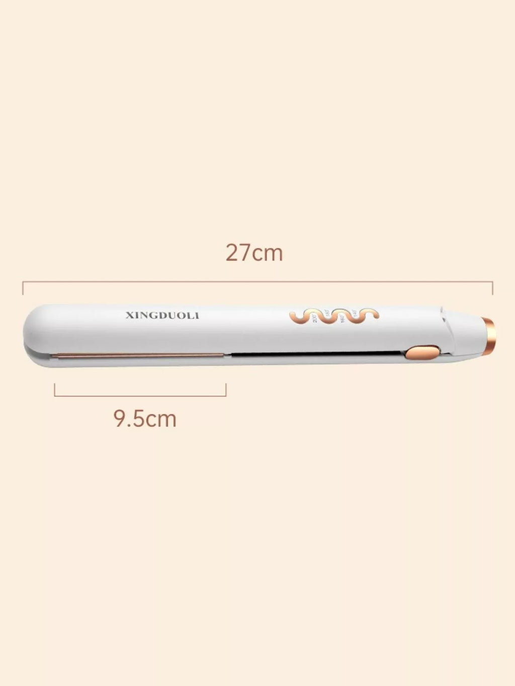 portable hair straightener - styling option