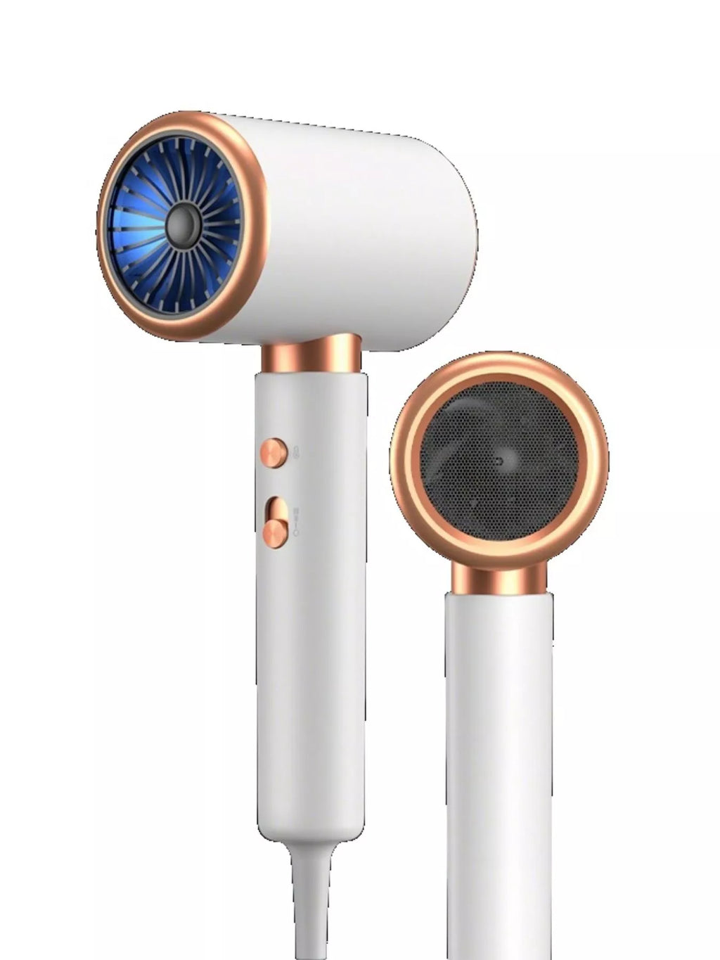 negative ions household hair dryer - alternate angle