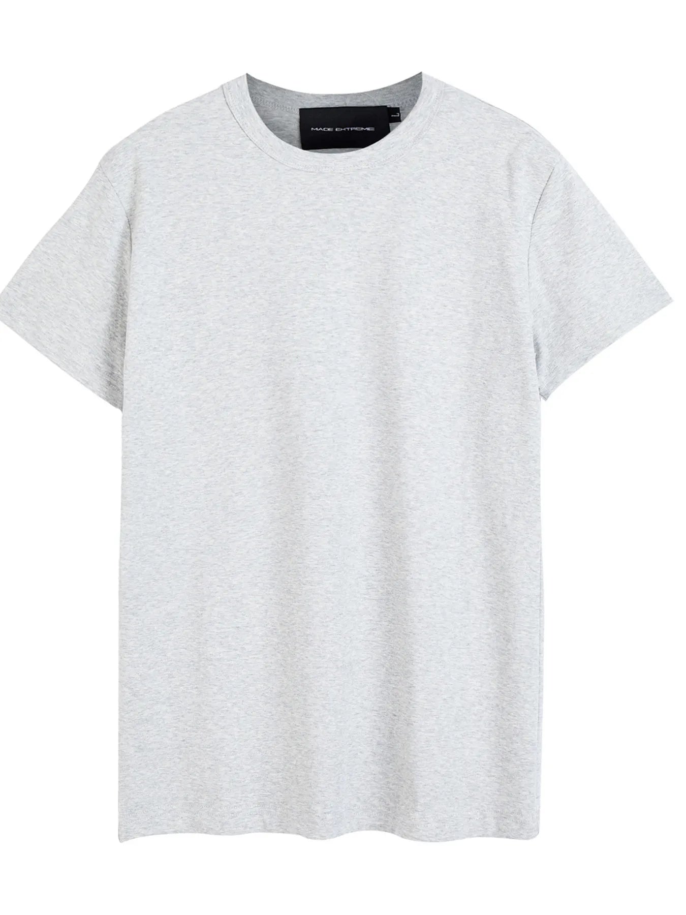 men's men's classic crew neck short sleeve t-shirt - close-up detail
