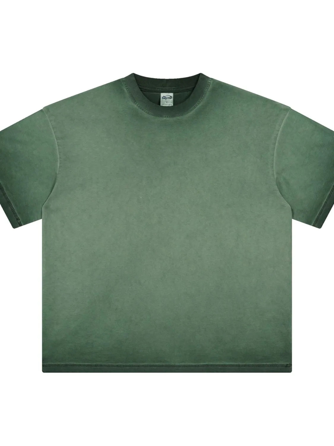 Men's Round Neck Half Sleeve T-Shirt Moss