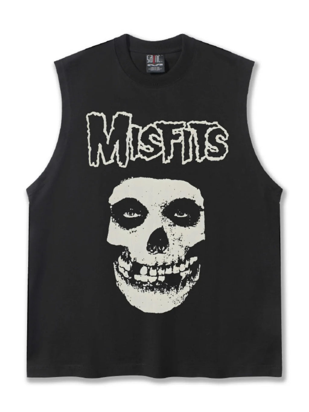 men's men's skull graphic sleeveless tank top - alternate angle