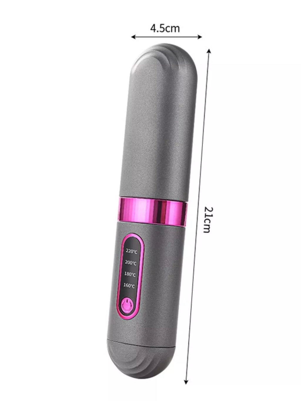 portable straightening comb - extra view