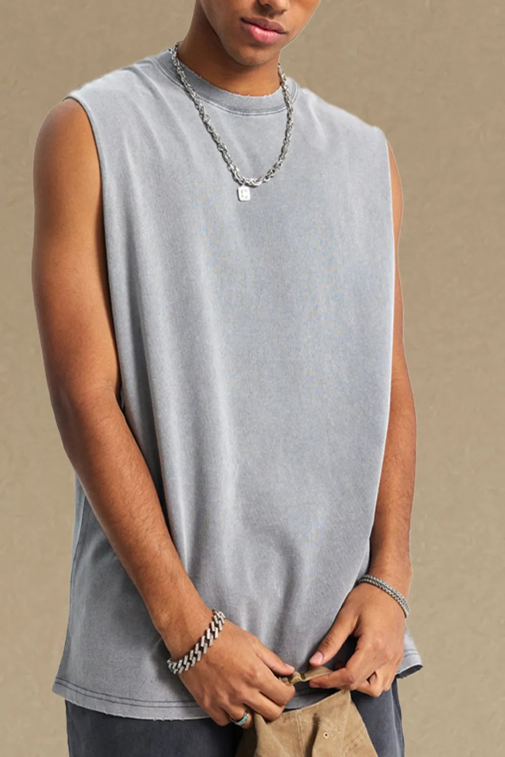 Men's Round Neck Tank