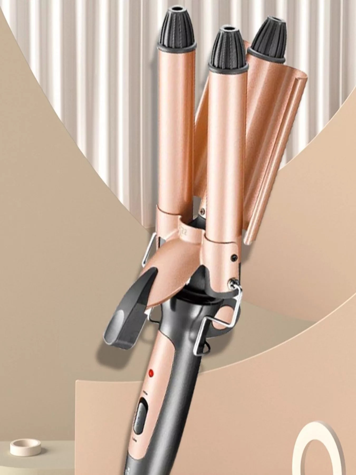 3-barrel curling iron - extra view