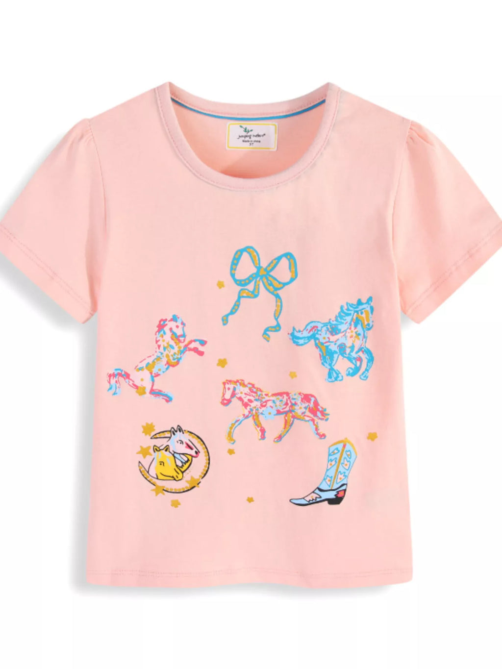 women's children's graphic short sleeve t-shirt - side view
