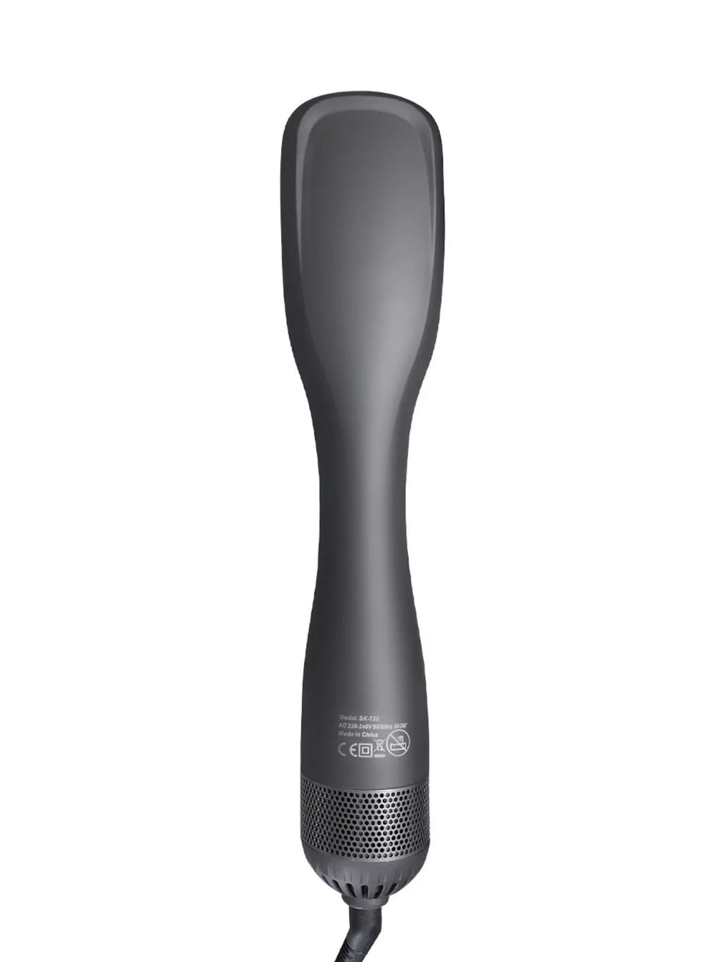 heated hair straightening comb - additional angle