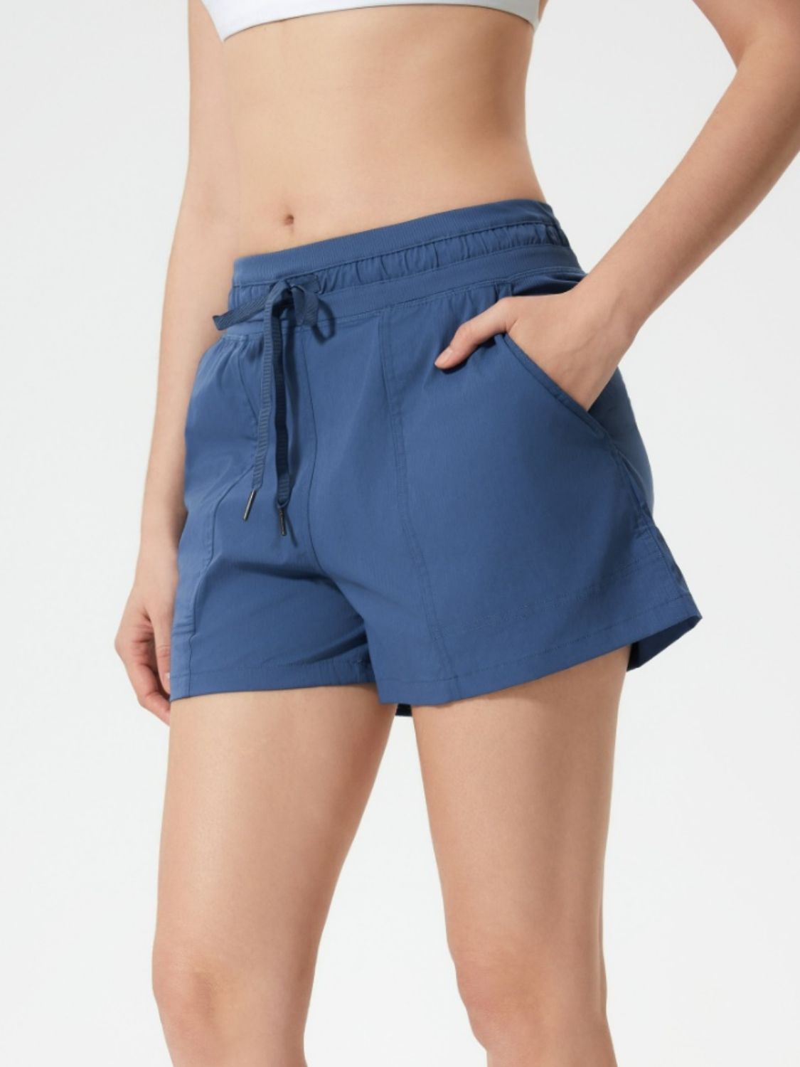 Millennia Drawstring Active Shorts with Pockets