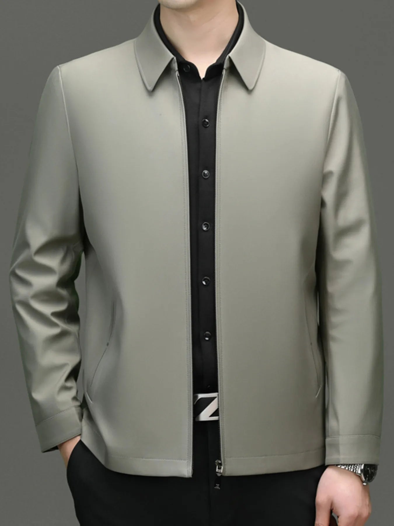 men’s colorblock puffer jacket with sherpa lining