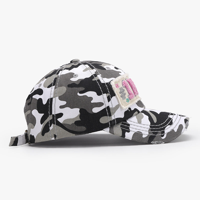 Letter Adjustable Cotton Baseball Cap