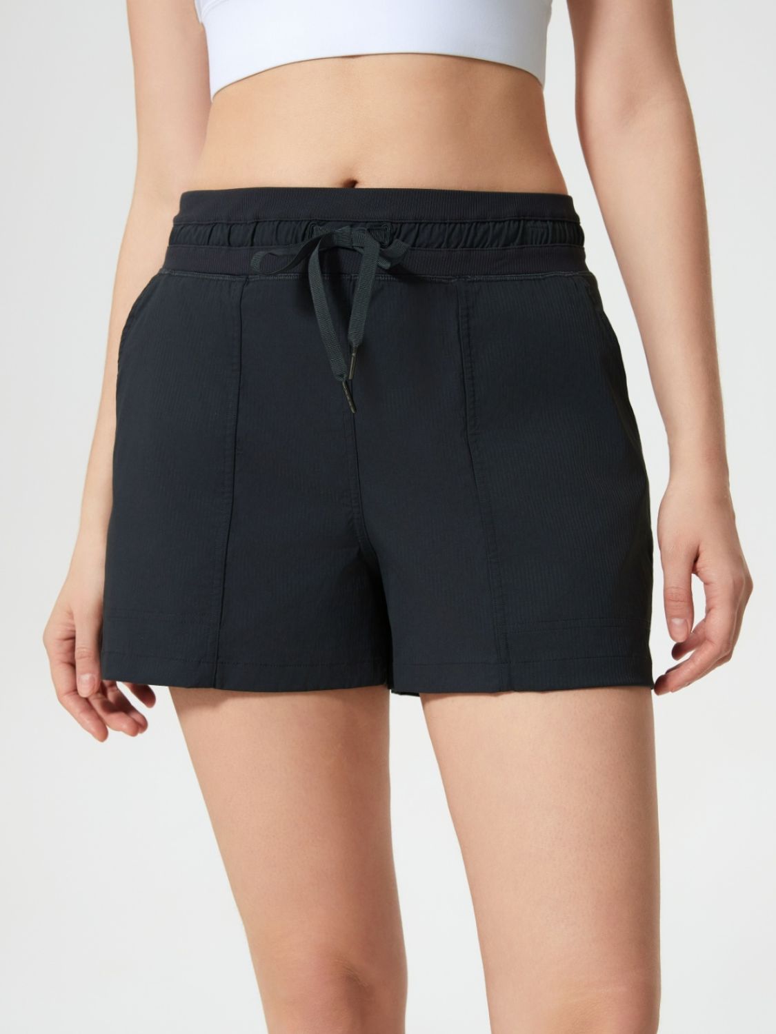 Millennia Drawstring Active Shorts with Pockets