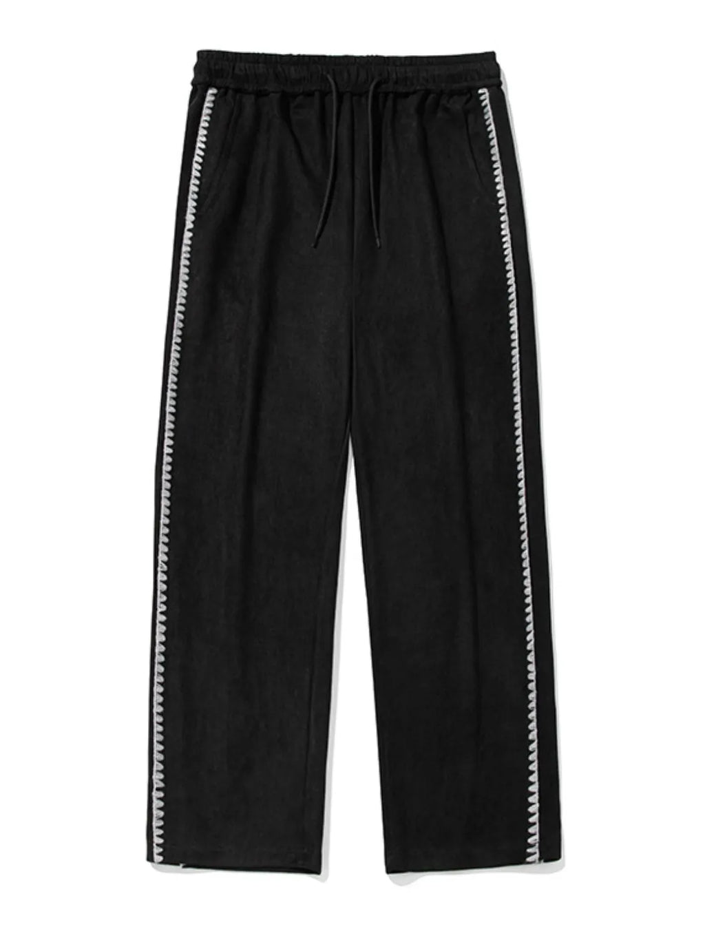 Men's Plus Size Drawstring Wide Leg Pants