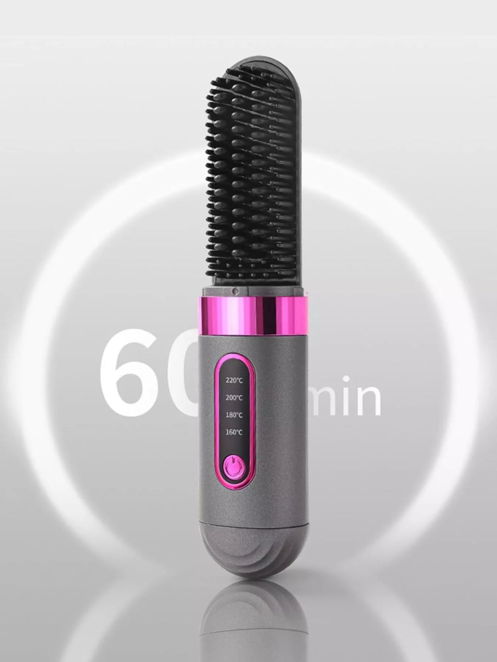 portable straightening comb - additional angle