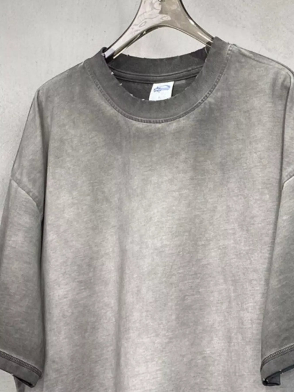 men's men's vintage washed oversized t-shirt - styling option
