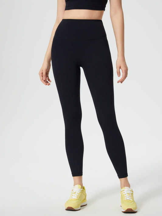 Millennia Wide Waistband Active Leggings Black