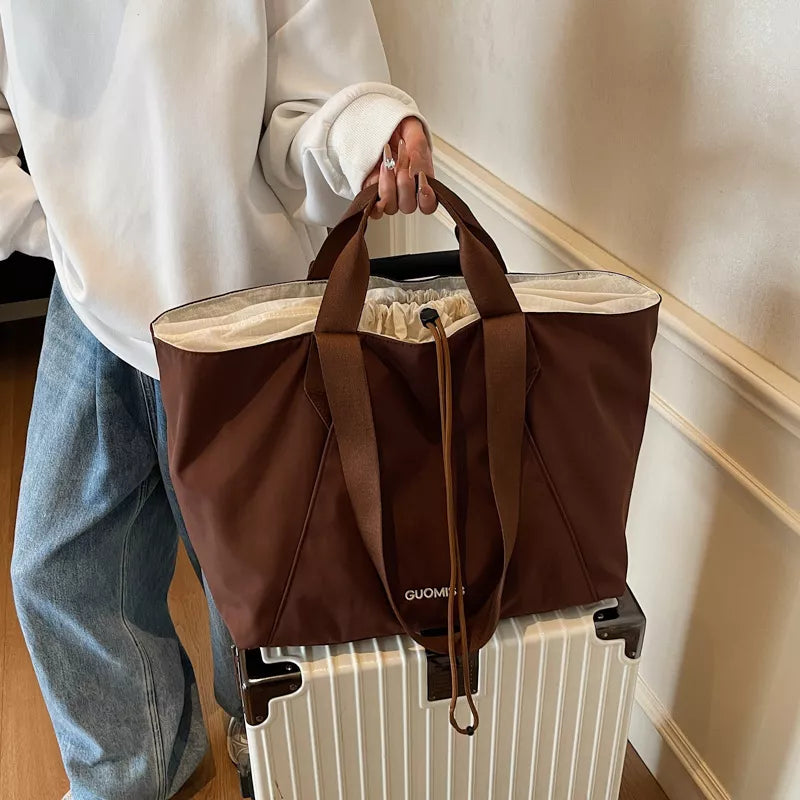 women's large capacity lightweight travel tote bag - second view