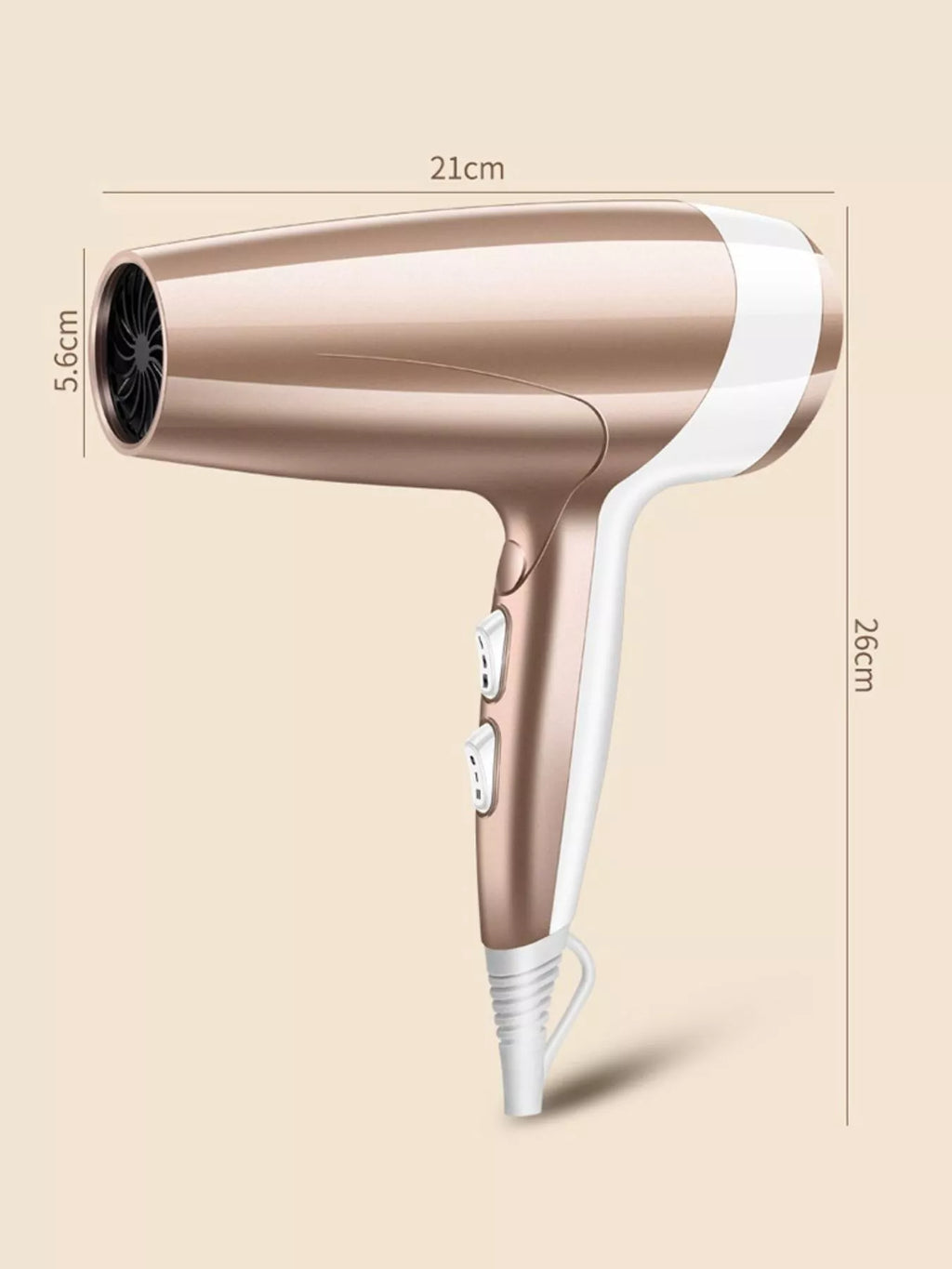 high power household hair dryer - styling option