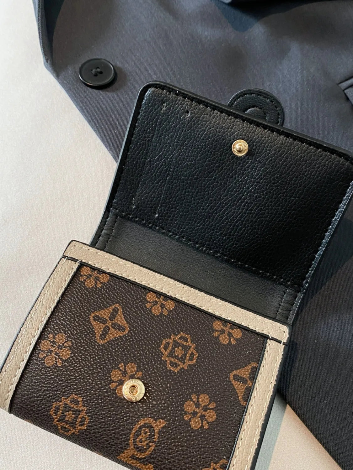Printed PU Leather Wallet