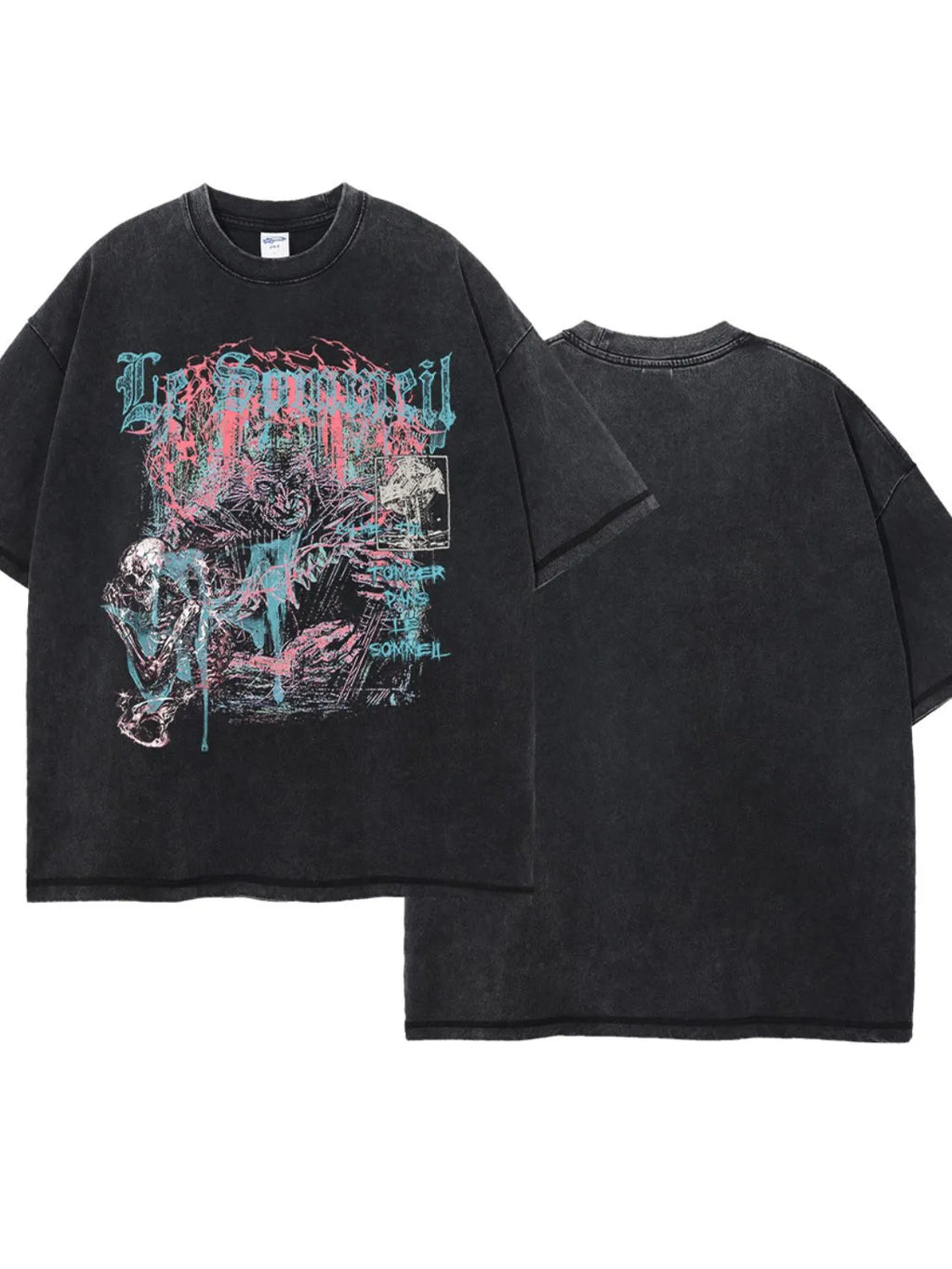 Men's Graphic Round Neck Half Sleeve T-Shirt
