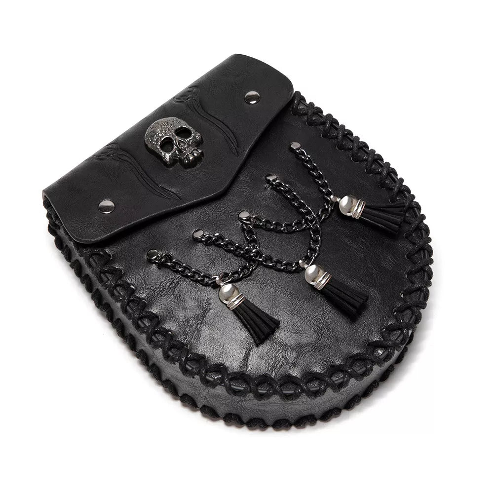 medieval faux leather belt coin pouch - additional image