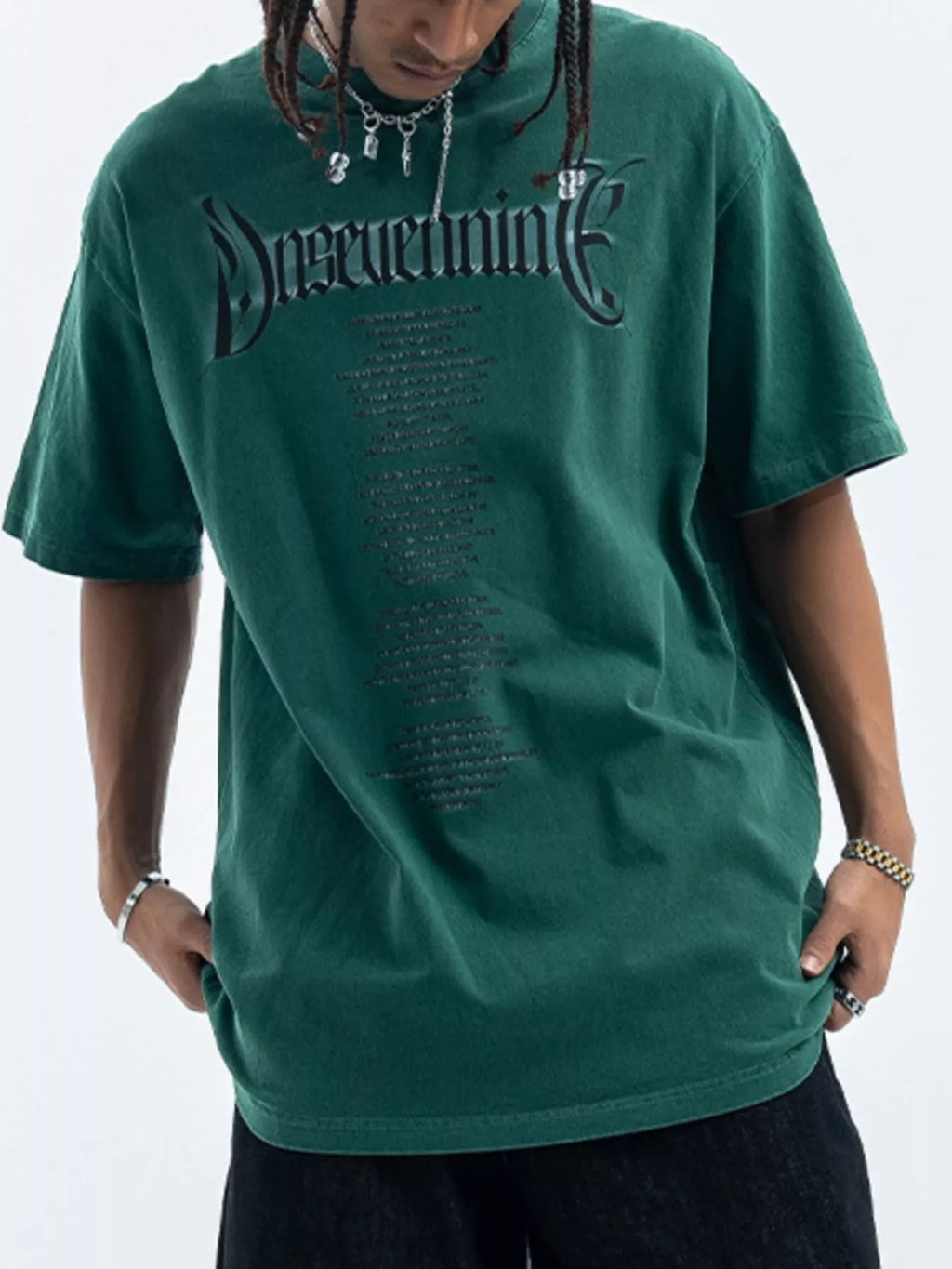 men's men's short sleeve oversized t-shirt - main product image