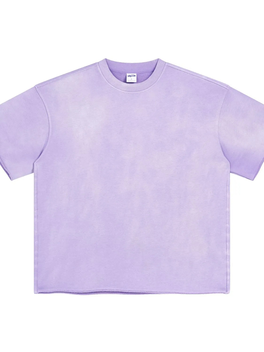 Men's Round Neck Half Sleeve T-Shirt Lavender