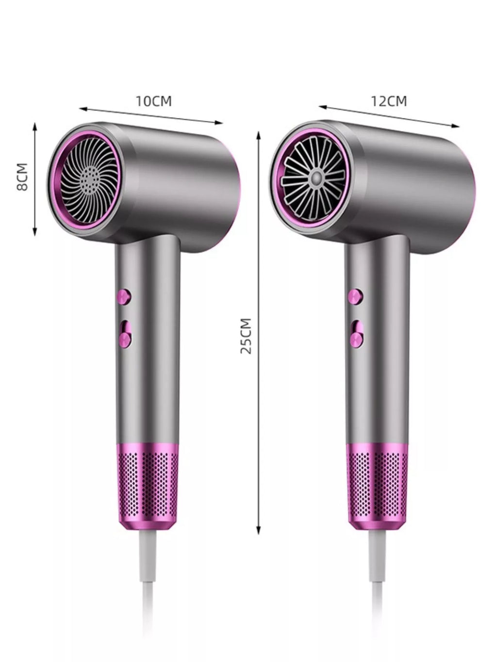 multi-speed household hair dryer - extra view