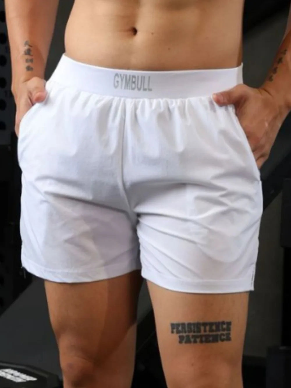 men's plus size elastic waist shorts — men’s shorts view