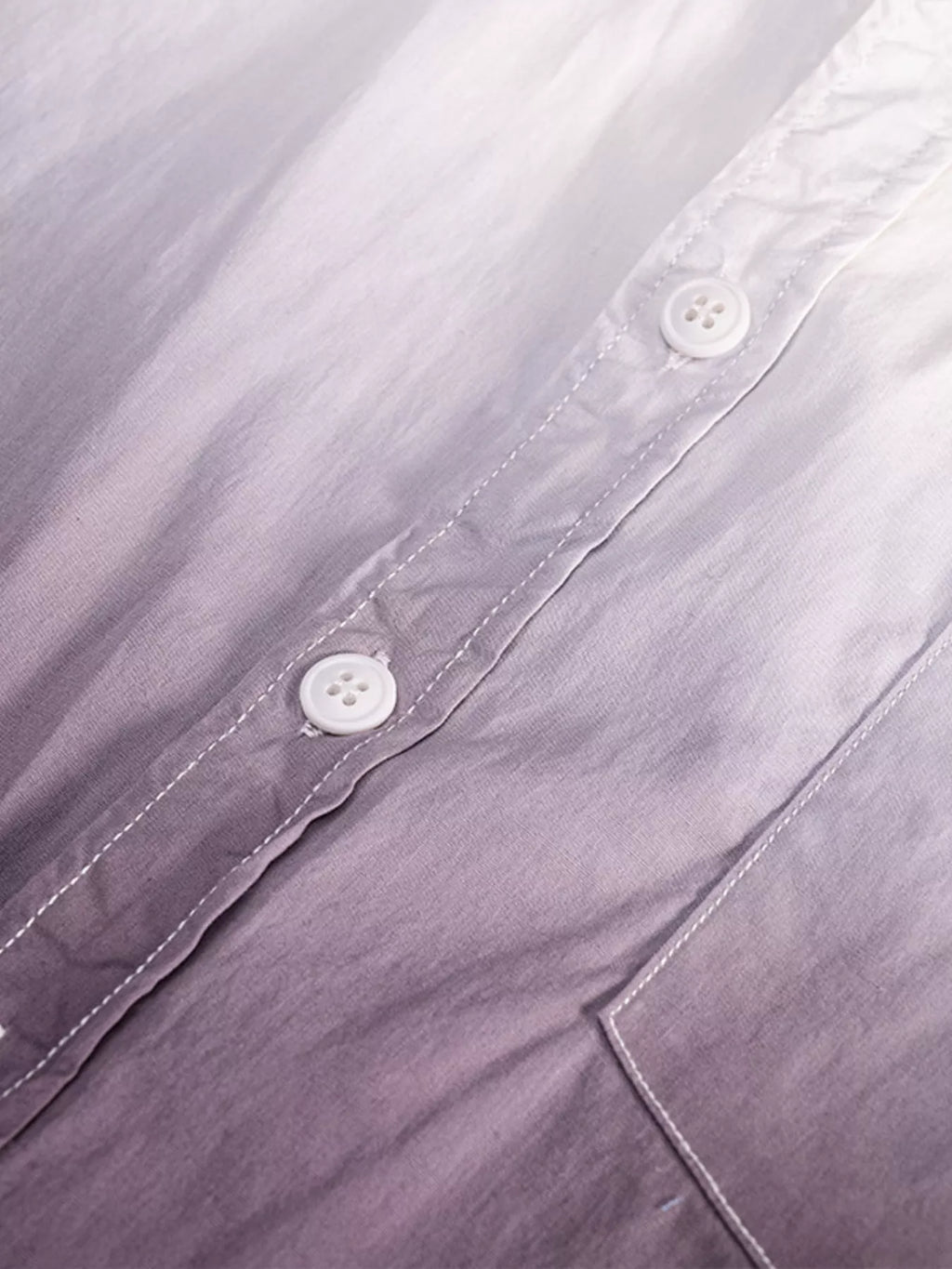 men's men's plus size gradient long sleeve shirt - extra view