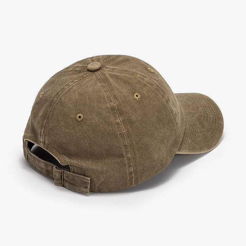 Washed Curved-Brim Baseball Cap