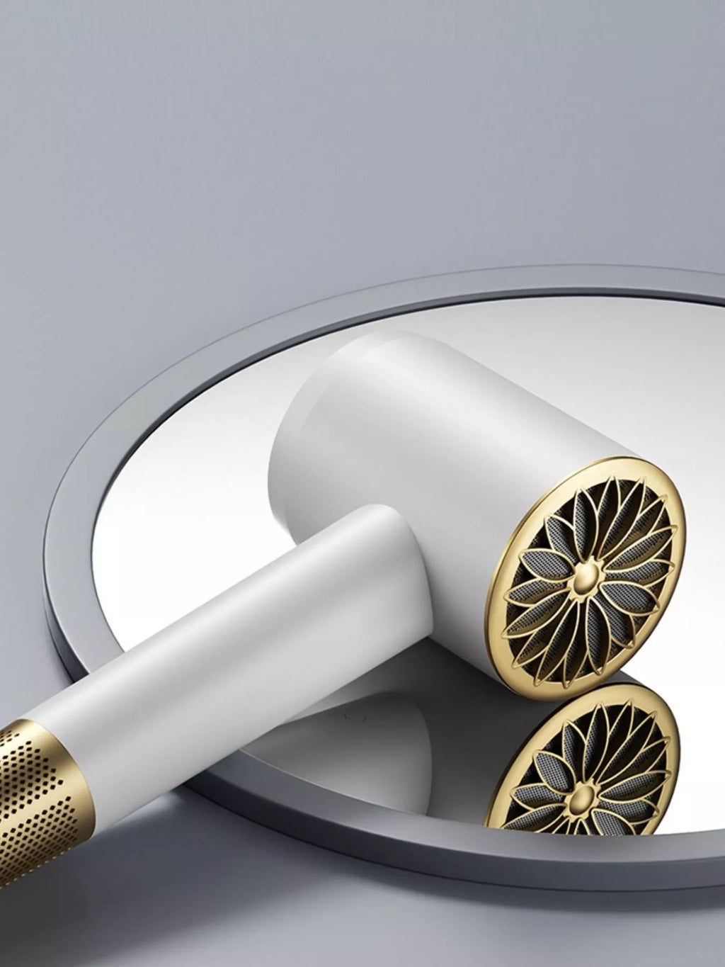 multi-speed household hair dryer - alternate angle