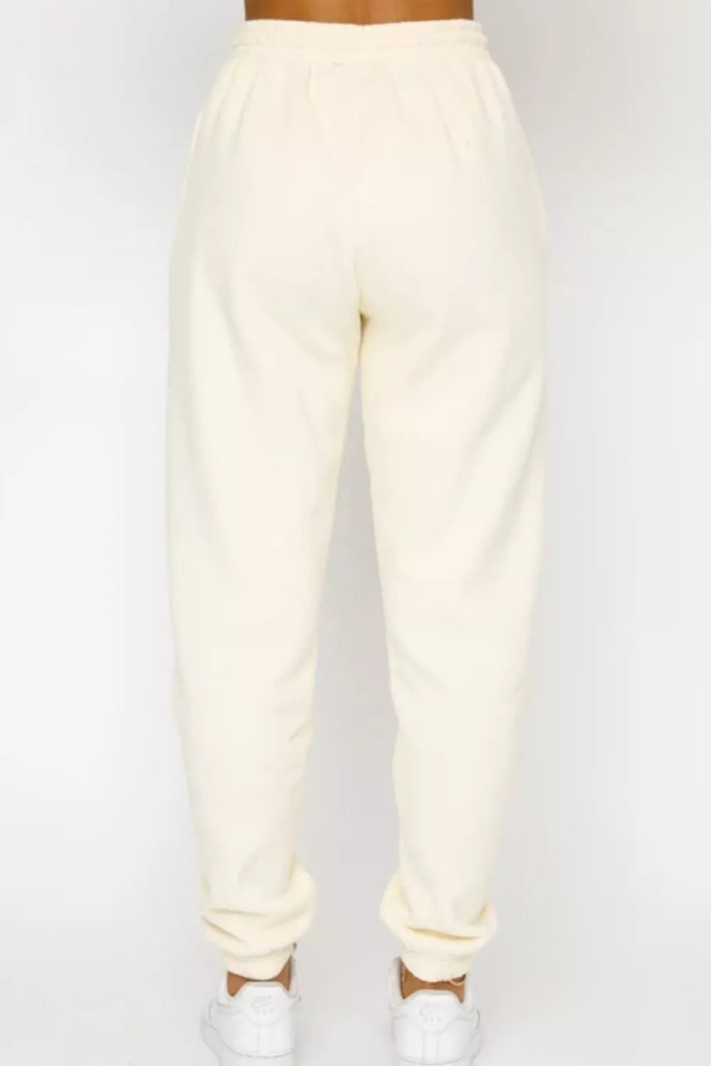 women's round neck sweatshirt and joggers set - additional image