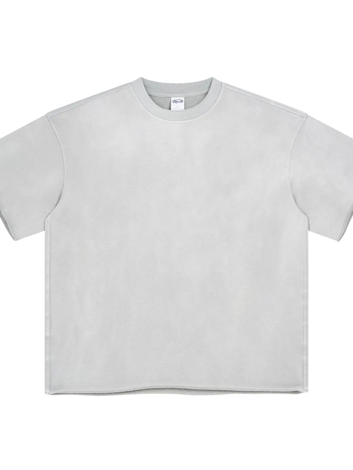 Men's Round Neck Half Sleeve T-Shirt Gray