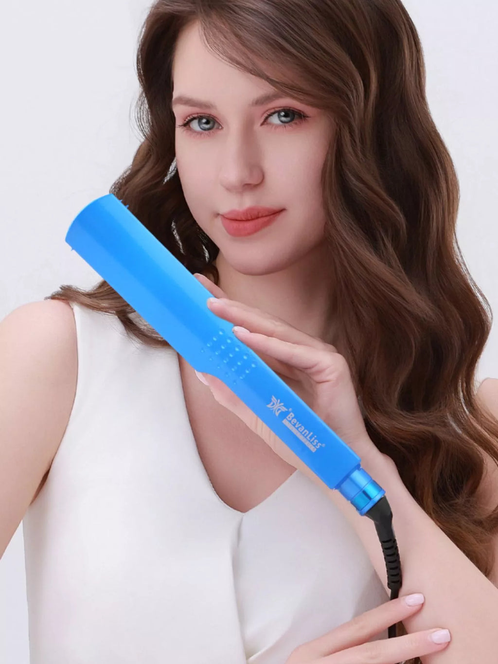 adjustable temperature hair straightener - extra view