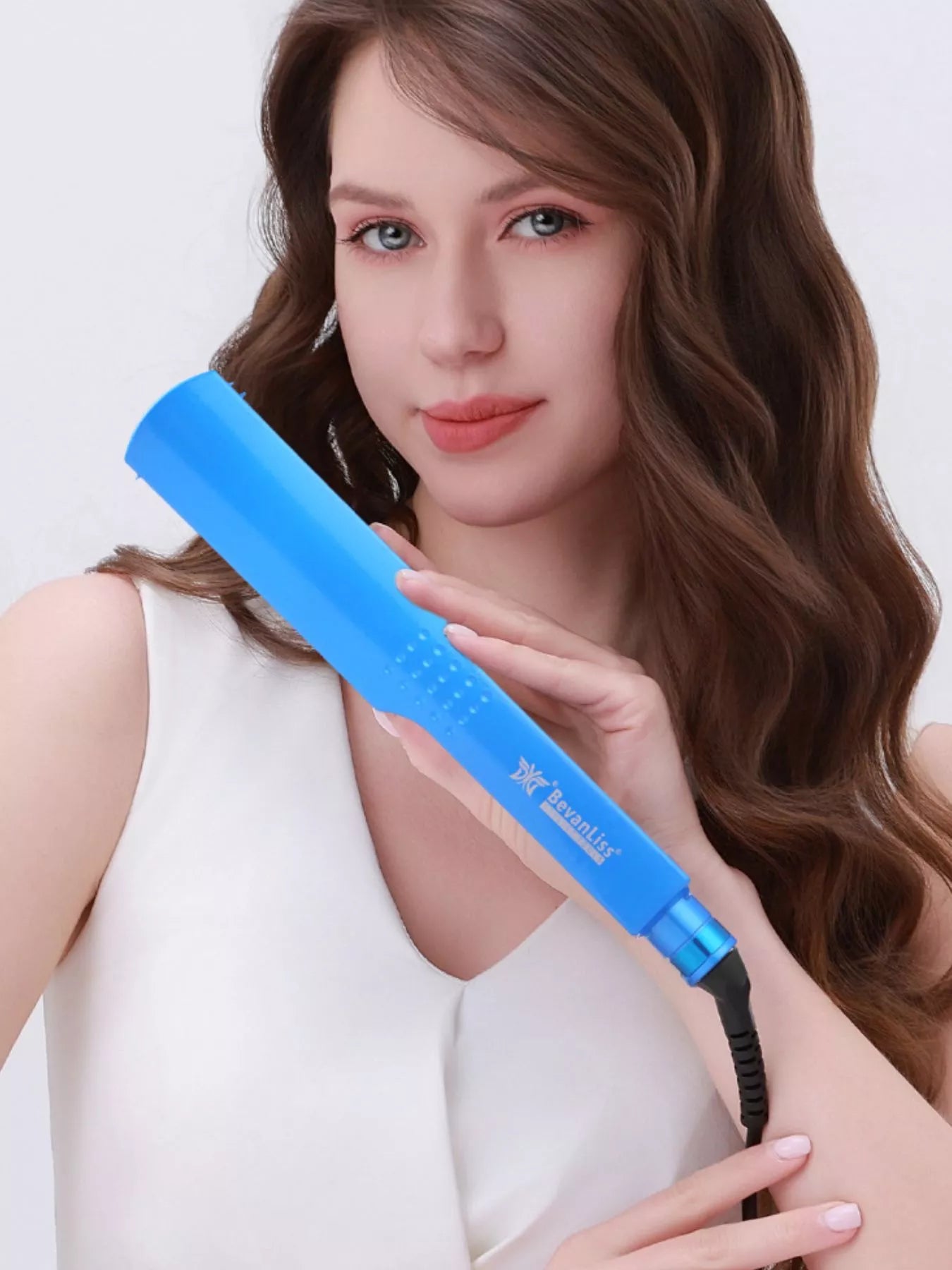 adjustable temperature hair straightener - extra view