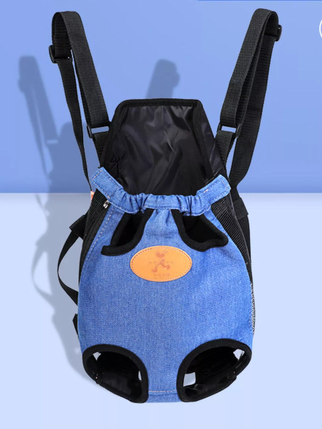 adjustable straps pet carrier backpack - extra view