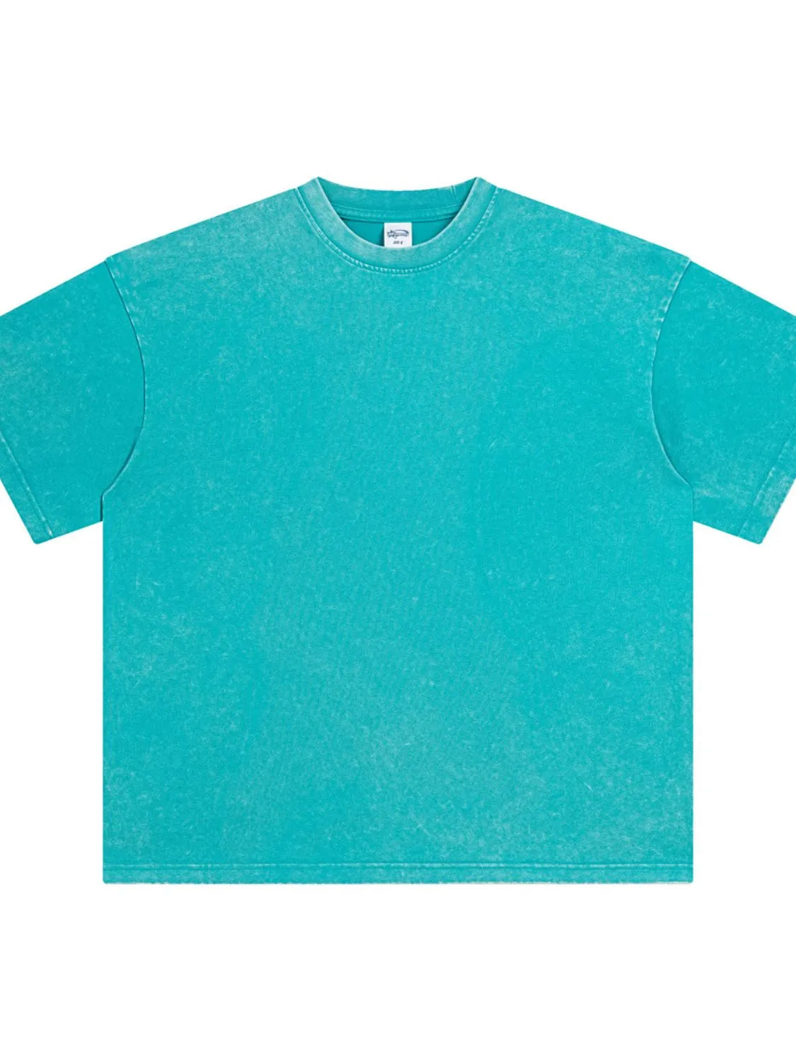Men's Round Neck Half Sleeve T-Shirt Teal