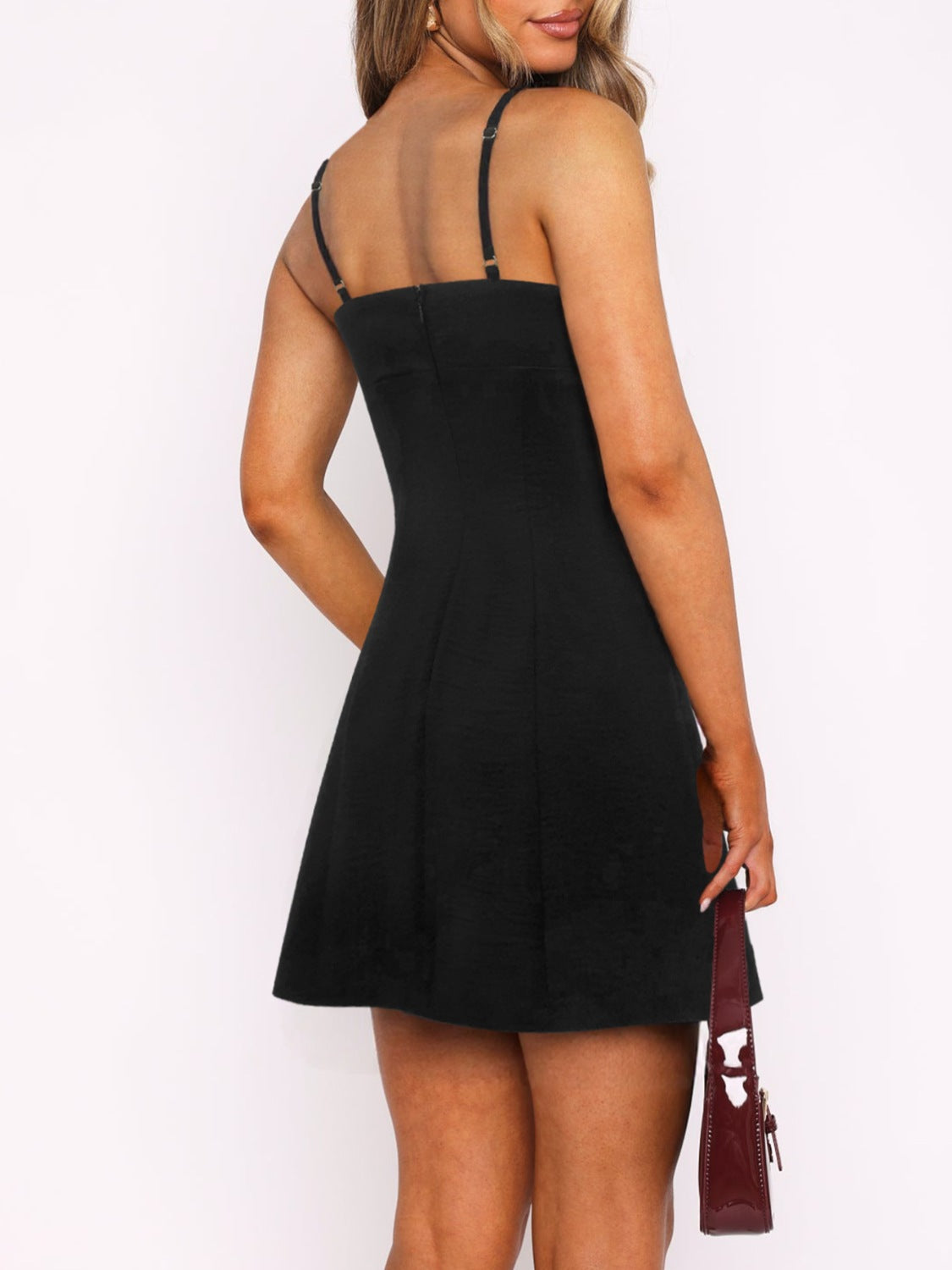 Contrast Mini Cami Dress