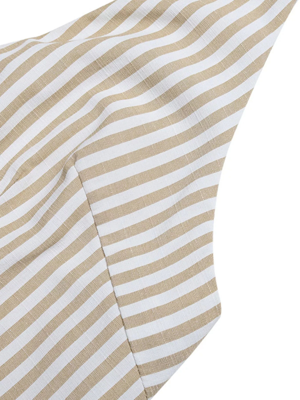 women's striped halter neck romper - additional image