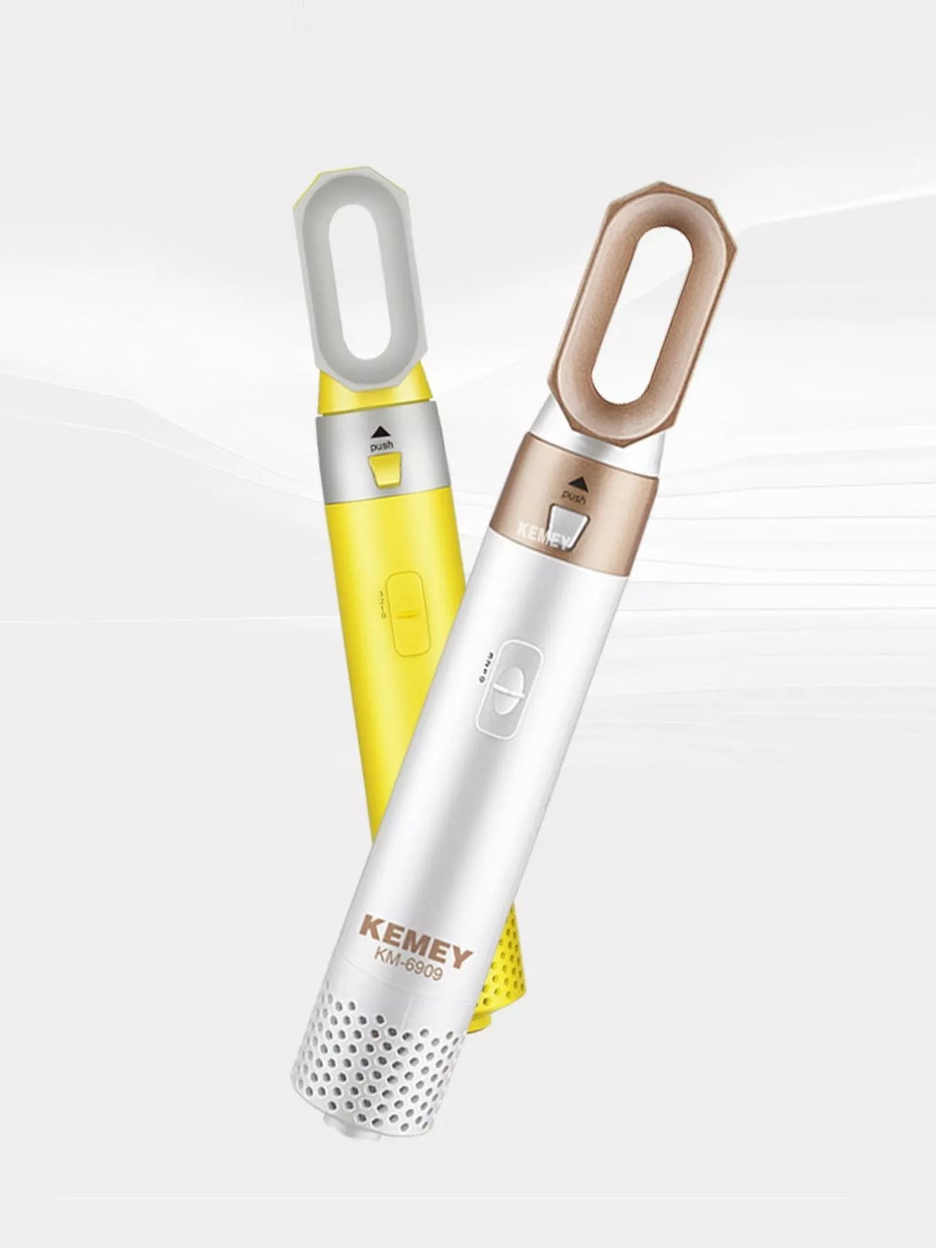 portable household hair dryer - styled view