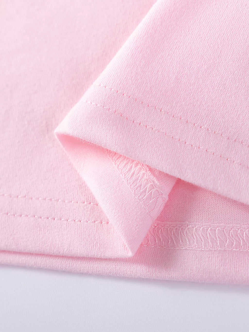 women's children's bunny graphic ruffle sleeve t-shirt - product detail