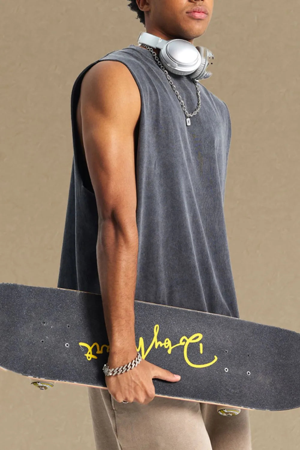 Men's Round Neck Tank