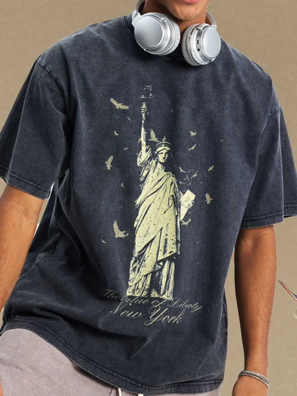 men's graphic round neck half sleeve t-shirt men’s athletic top